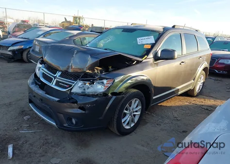 2017 Dodge Journey Sxt Awd из США, поврежденный, VIN 3C4PDDBG6HT512574